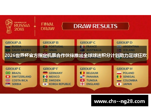 2026世界杯官方指定机票合作伙伴推出全球球迷积分计划助力足球狂欢