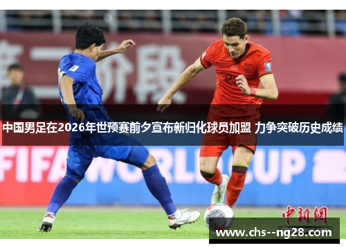 中国男足在2026年世预赛前夕宣布新归化球员加盟 力争突破历史成绩 中国男足在2026年世预赛前夕宣布新归化球员加盟 力争突破历史成绩